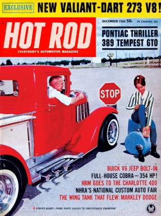 HOT ROD 1963 DEC - NEW GTO, COBRA JET, 273 MOPAR